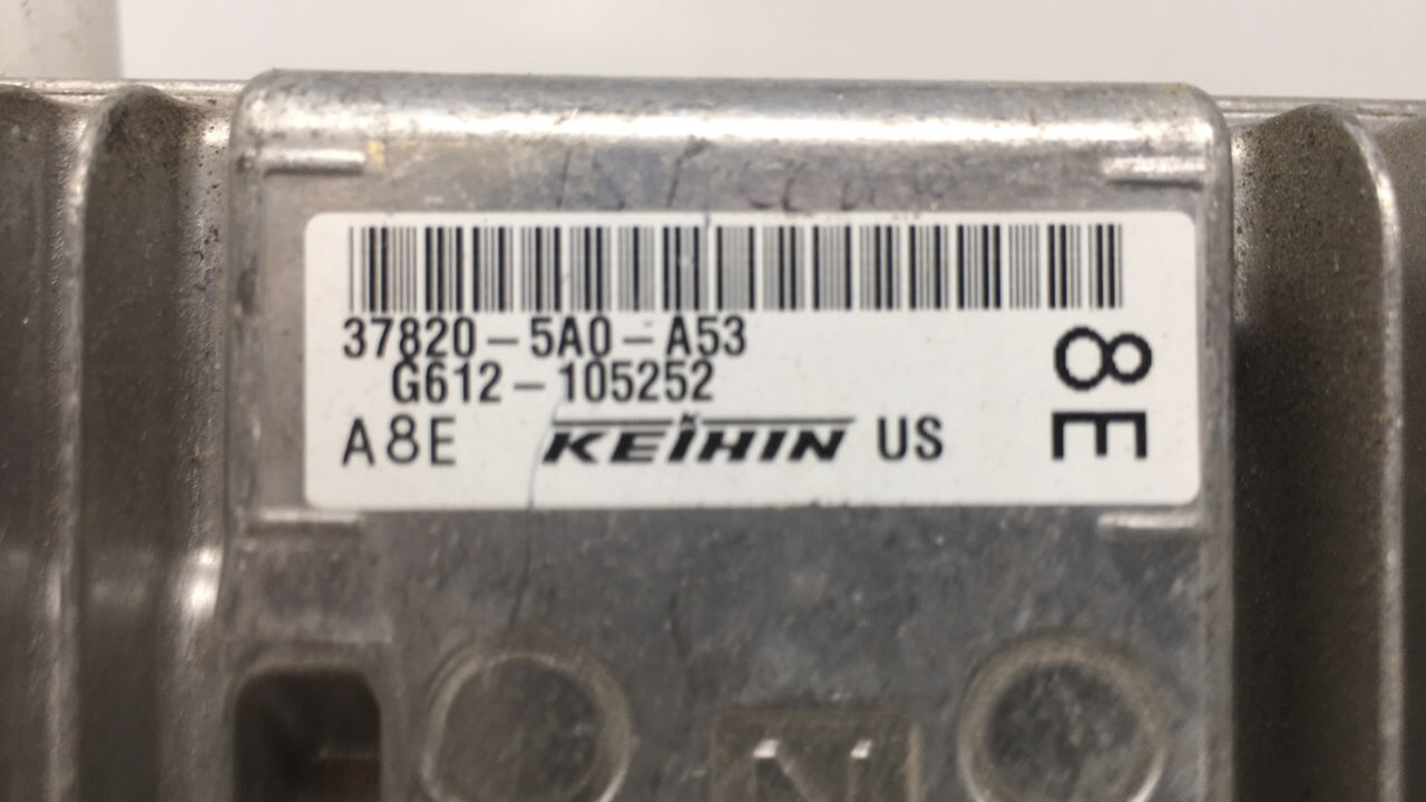 2015 Honda Accord PCM Engine Control Computer ECU ECM PCU OEM P/N:37820-5A0-A53 Fits OEM Used Auto Parts - Oemusedautoparts1