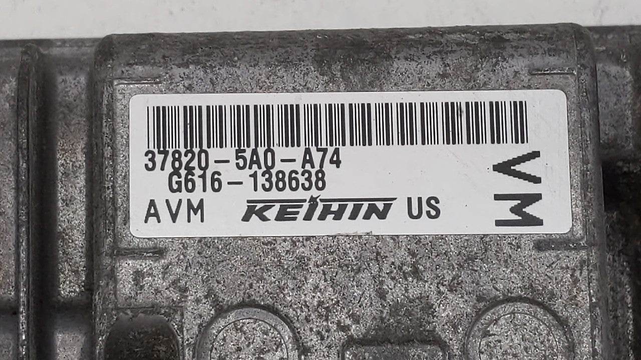 2015 Honda Accord PCM Engine Control Computer ECU ECM PCU OEM P/N:37820-5A0-A74 37820-5A0-A73 Fits OEM Used Auto Parts - Oem