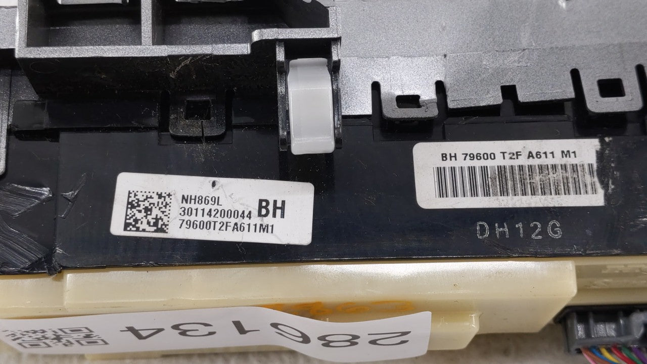 2013-2015 Honda Accord Climate Control Module Temperature AC/Heater Replacement P/N:79600-T2F-A611-M1 Fits Fits 2013 2014 20