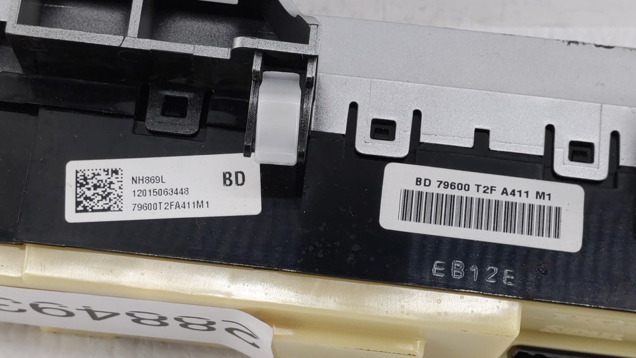 2013-2015 Honda Accord Climate Control Module Temperature AC/Heater Replacement P/N:79630STK A411M1 79600 T2F A611 M1 Fits O