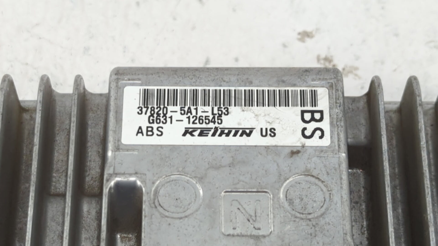 2015 Honda Accord PCM Engine Control Computer ECU ECM PCU OEM P/N:37820-5A1-L54 37820-5A1-L53 Fits OEM Used Auto Parts - Oem