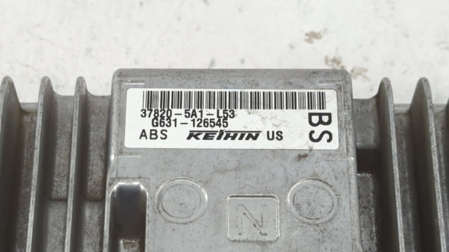 2015 Honda Accord PCM Engine Control Computer ECU ECM PCU OEM P/N:37820-5A1-L54 37820-5A1-L53 Fits OEM Used Auto Parts - Oem