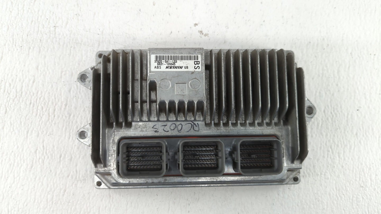 2015 Honda Accord PCM Engine Control Computer ECU ECM PCU OEM P/N:37820-5A1-L54 37820-5A1-L53 Fits OEM Used Auto Parts - Oem