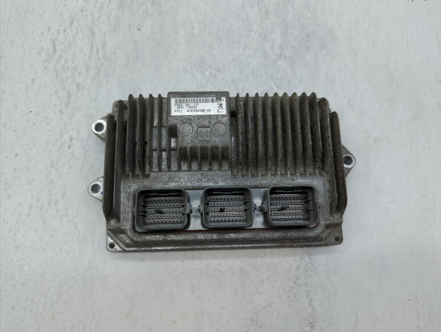 2015 Honda Accord PCM Engine Control Computer ECU ECM PCU OEM P/N:37820-5A1-L73 Fits OEM Used Auto Parts - Oemusedautoparts1