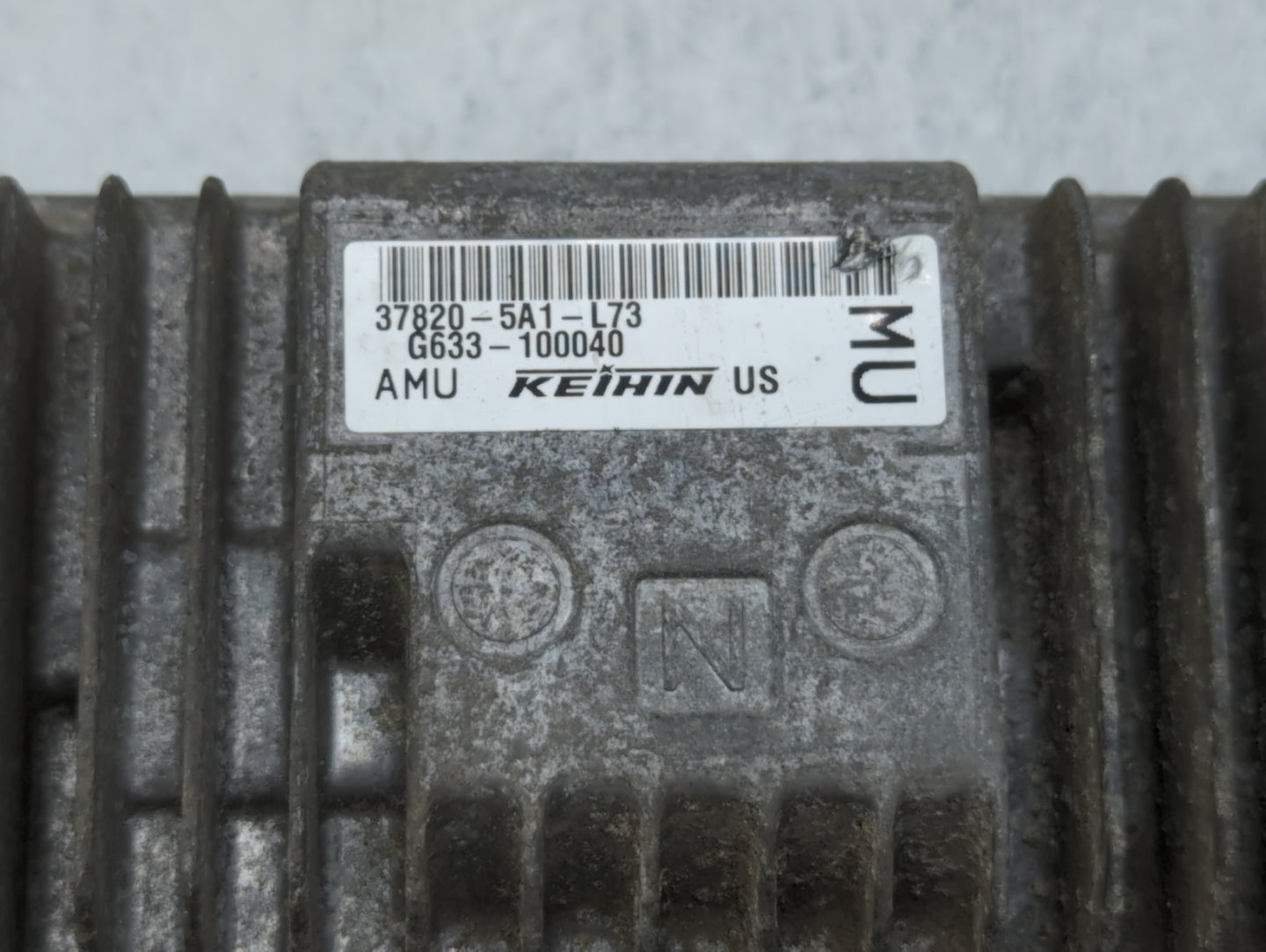 2015 Honda Accord PCM Engine Control Computer ECU ECM PCU OEM P/N:37820-5A1-L73 Fits OEM Used Auto Parts - Oemusedautoparts1