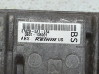 2015 Honda Accord PCM Engine Control Computer ECU ECM PCU OEM P/N:37820-5A1-L54 37820-5A0-A74, 37820-5A1-L73 Fits OEM Used A
