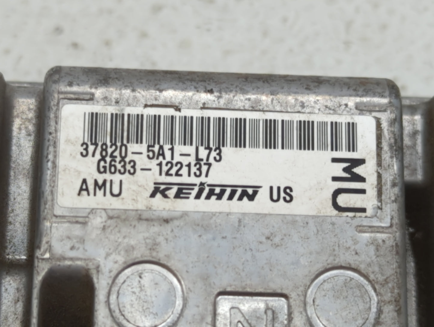2015 Honda Accord PCM Engine Control Computer ECU ECM PCU OEM P/N:37820-5A1-L54 37820-5A0-A74, 37820-5A1-L73 Fits OEM Used A