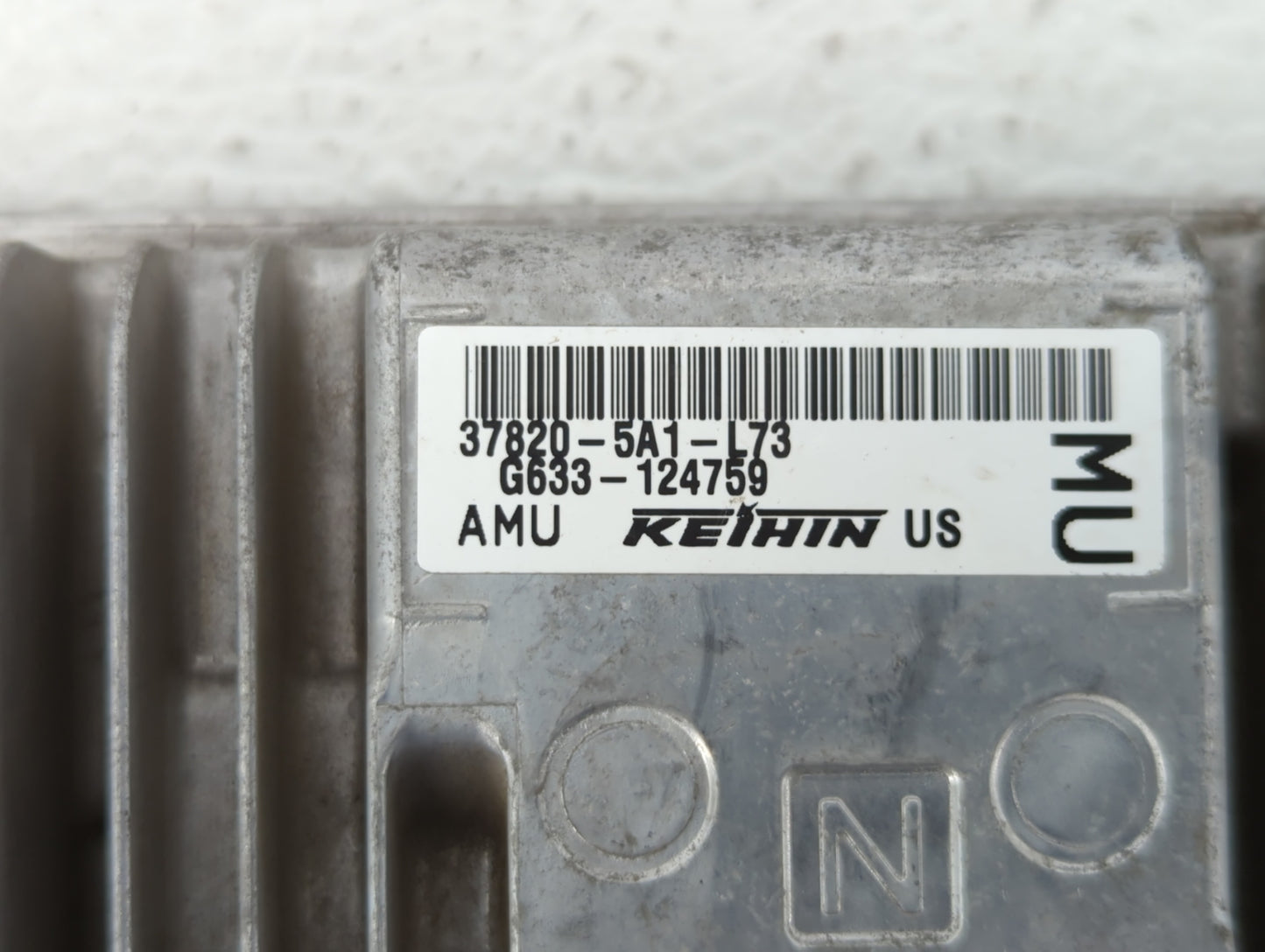 2015 Honda Accord PCM Engine Control Computer ECU ECM PCU OEM P/N:37820-5A1-L54 37820-5A0-A74, 37820-5A1-L73 Fits OEM Used A