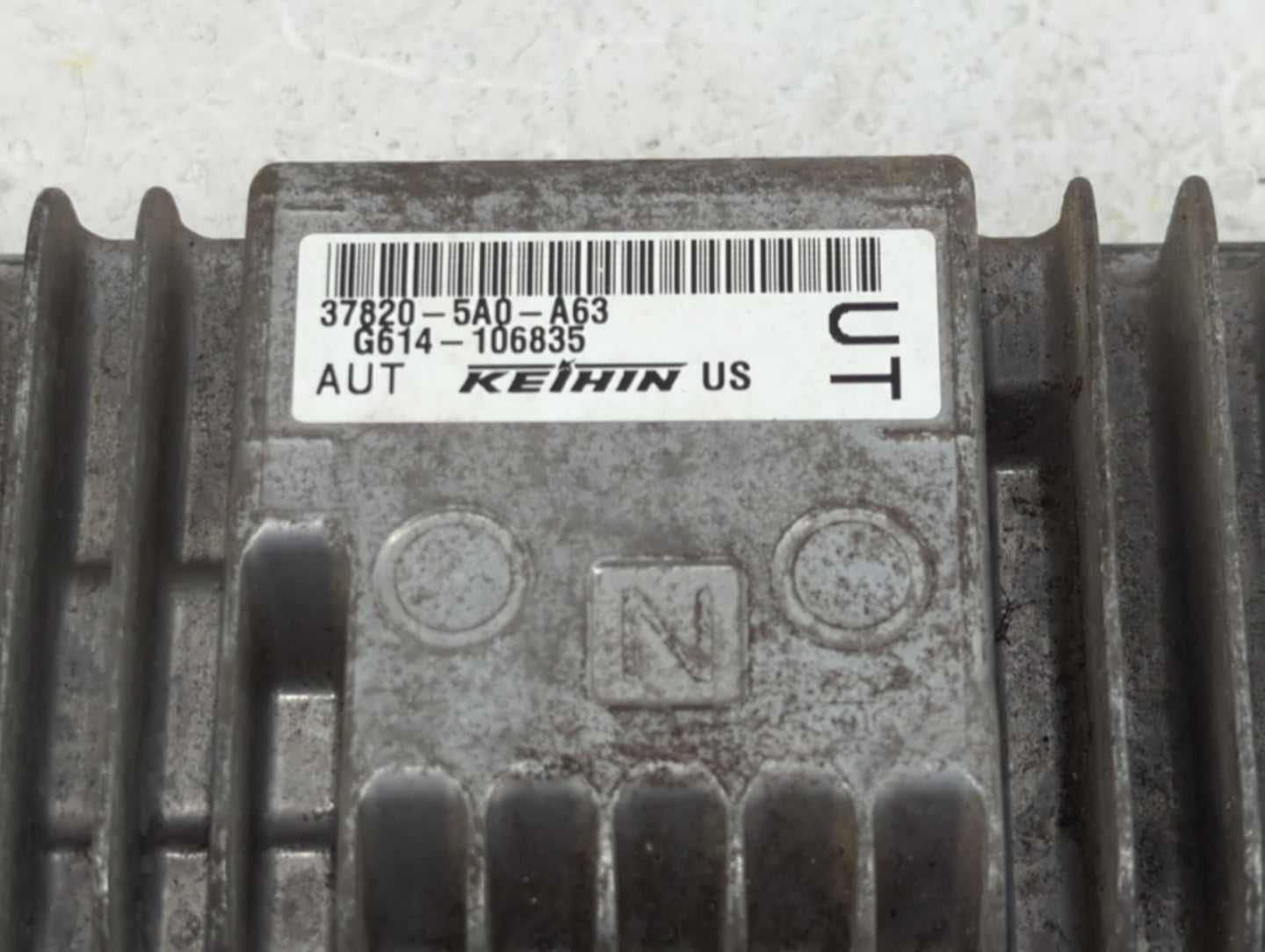 2015 Honda Accord PCM Engine Control Computer ECU ECM PCU OEM P/N:37820-5A0A63 Fits OEM Used Auto Parts - Oemusedautoparts1.