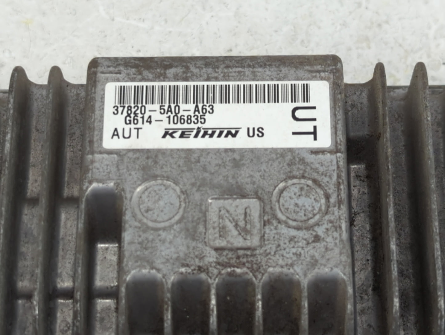 2015 Honda Accord PCM Engine Control Computer ECU ECM PCU OEM P/N:37820-5A0A63 Fits OEM Used Auto Parts - Oemusedautoparts1.