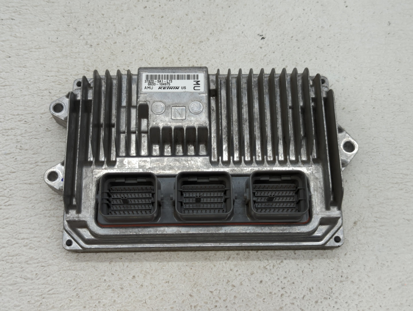 2015 Honda Accord PCM Engine Control Computer ECU ECM PCU OEM P/N:37820-5A1-L54 37820-5A0-A74, 37820-5A1-L73 Fits OEM Used A