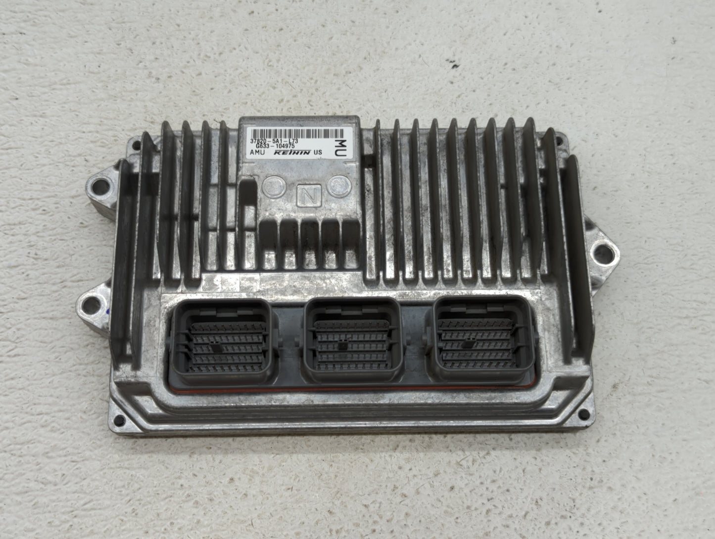 2015 Honda Accord PCM Engine Control Computer ECU ECM PCU OEM P/N:37820-5A1-L54 37820-5A0-A74, 37820-5A1-L73 Fits OEM Used A