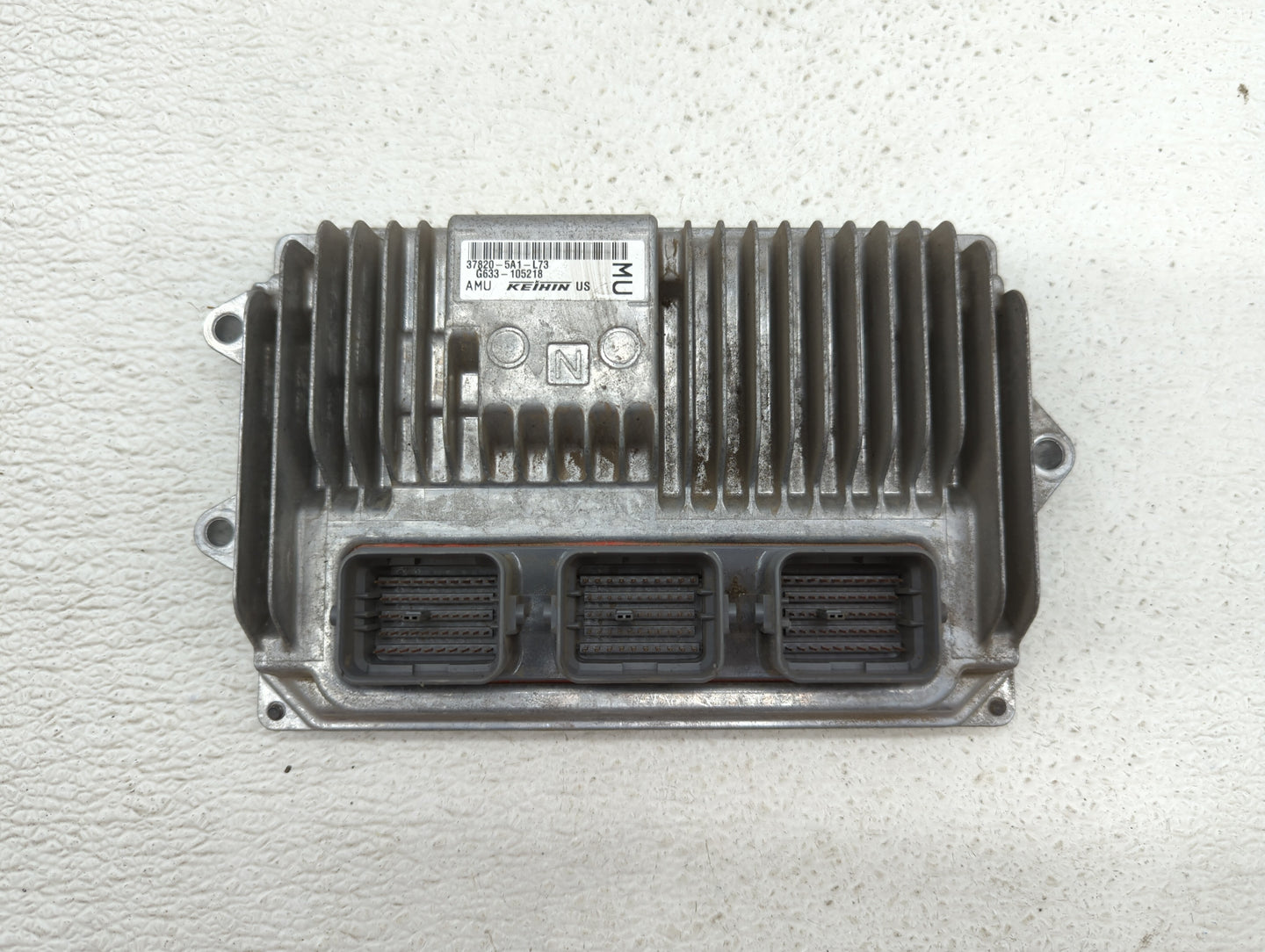 2015 Honda Accord PCM Engine Control Computer ECU ECM PCU OEM P/N:37820-5A1-L54 37820-5A0-A74, 37820-5A1-L73 Fits OEM Used A