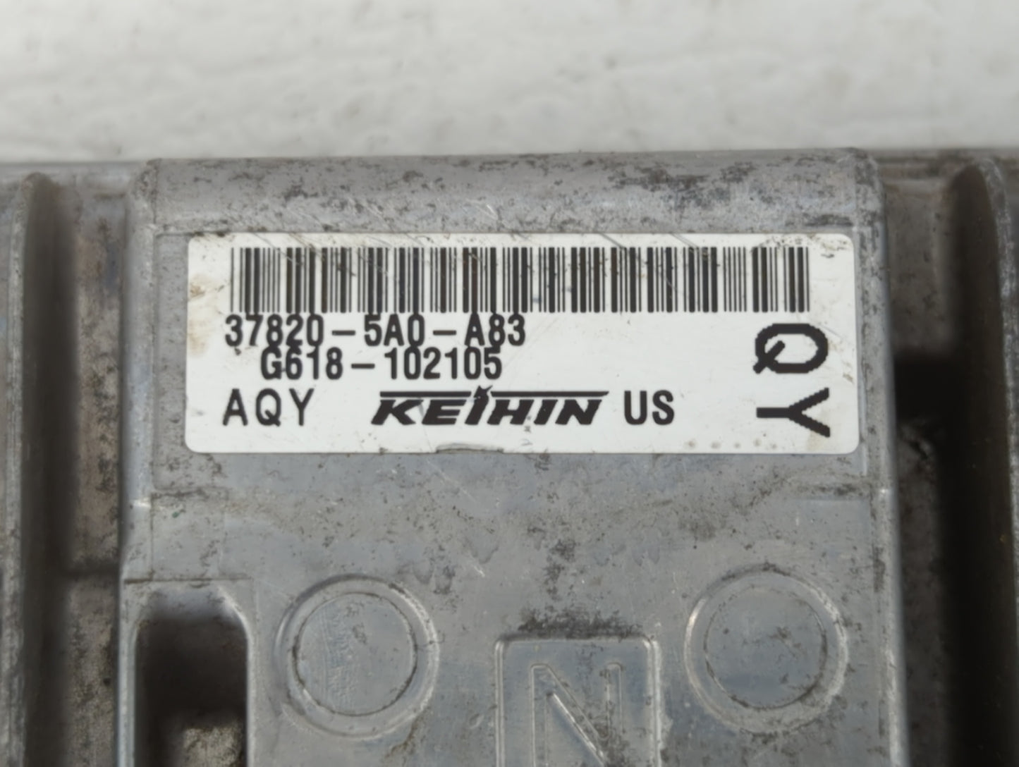 2015 Honda Accord PCM Engine Control Computer ECU ECM PCU OEM P/N:37820-5A0-A83 37820-5A0-A14, 37820-5A0-A63 Fits OEM Used A