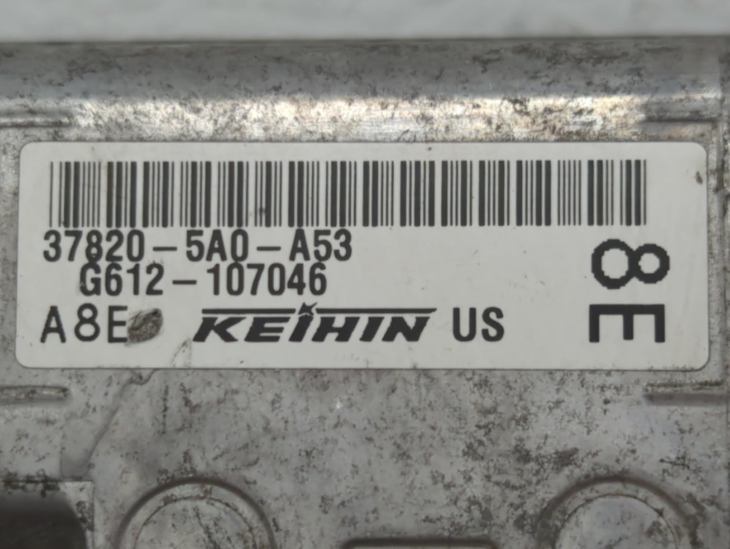 2015 Honda Accord PCM Engine Control Computer ECU ECM PCU OEM P/N:37820-5A0-A53 37820-5A0-A54, 37820-5A0-A53 Fits OEM Used A