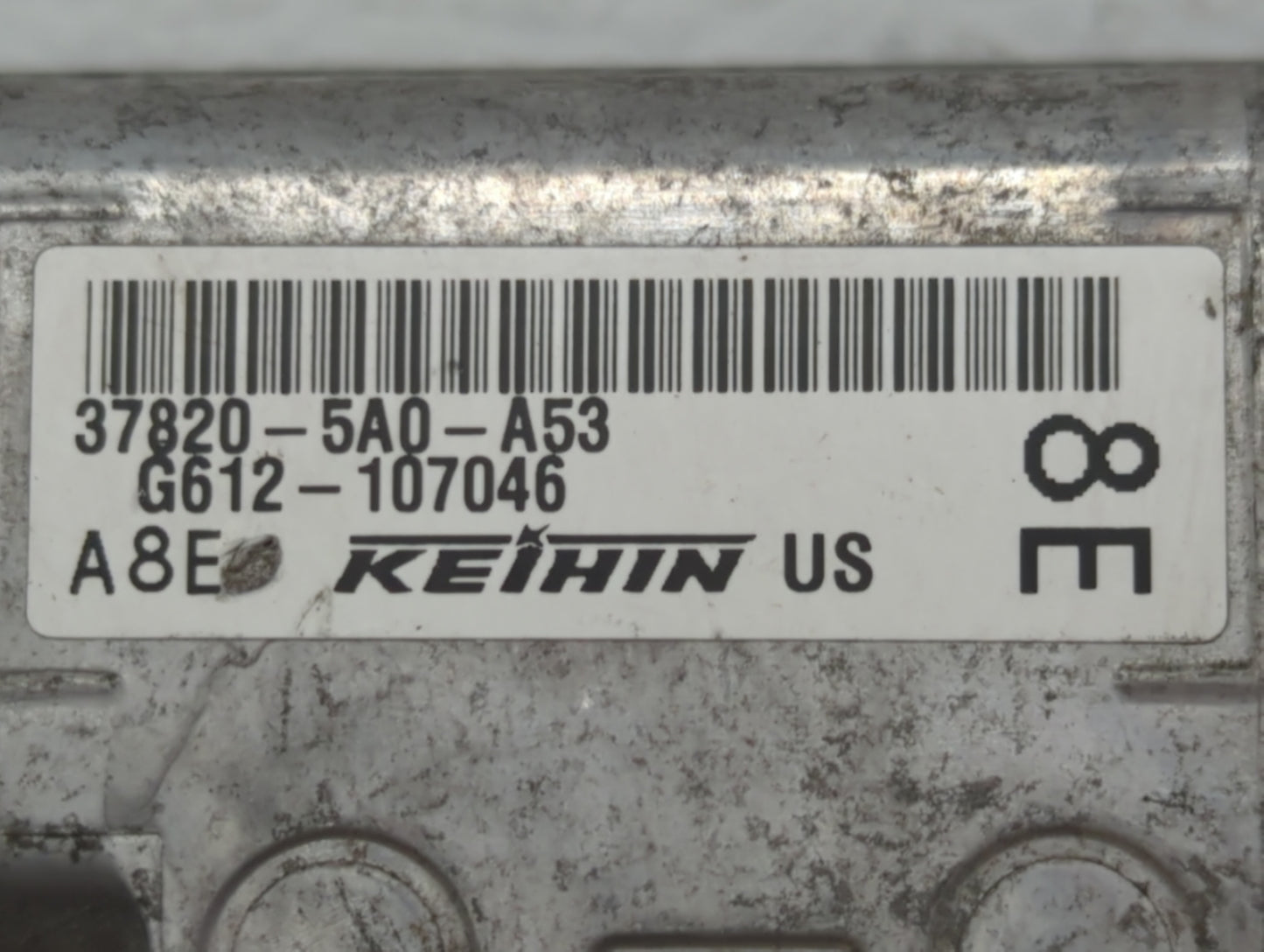2015 Honda Accord PCM Engine Control Computer ECU ECM PCU OEM P/N:37820-5A0-A53 37820-5A0-A54, 37820-5A0-A53 Fits OEM Used A