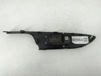 2015 Honda Accord Master Power Window Switch Replacement Driver Side Left P/N:83541-T2A-A010-M1 Fits OEM Used Auto Parts - O
