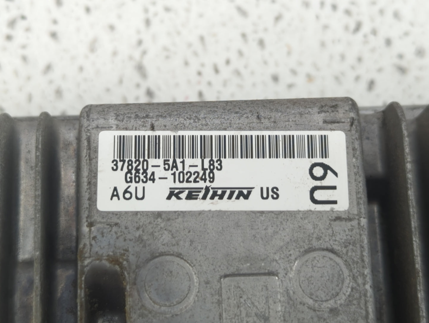 2015 Honda Accord PCM Engine Control Computer ECU ECM PCU OEM P/N:37820-5A1-L83 37820-5G0-A34 Fits OEM Used Auto Parts - Oem