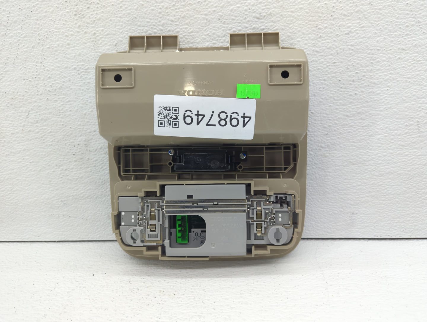 2015 Honda Accord Overhead Roof Console 498749 - Oemusedautoparts1.com