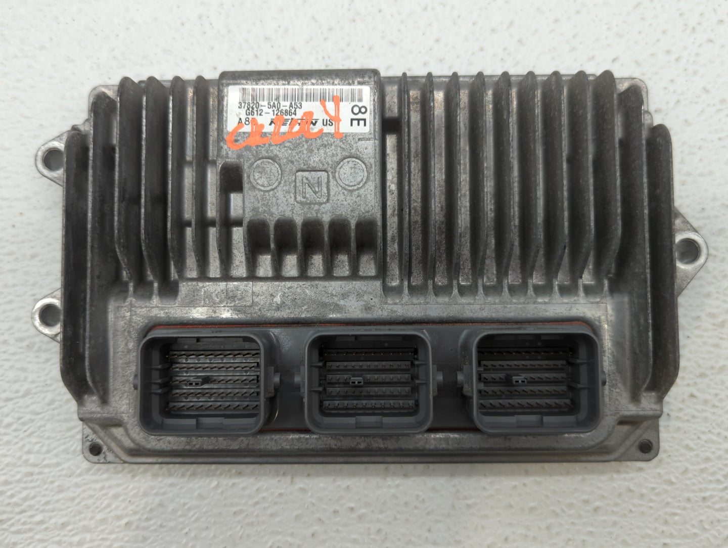 2015 Honda Accord PCM Engine Control Computer ECU ECM PCU OEM P/N:37820-5A0-A53 Fits OEM Used Auto Parts - Oemusedautoparts1