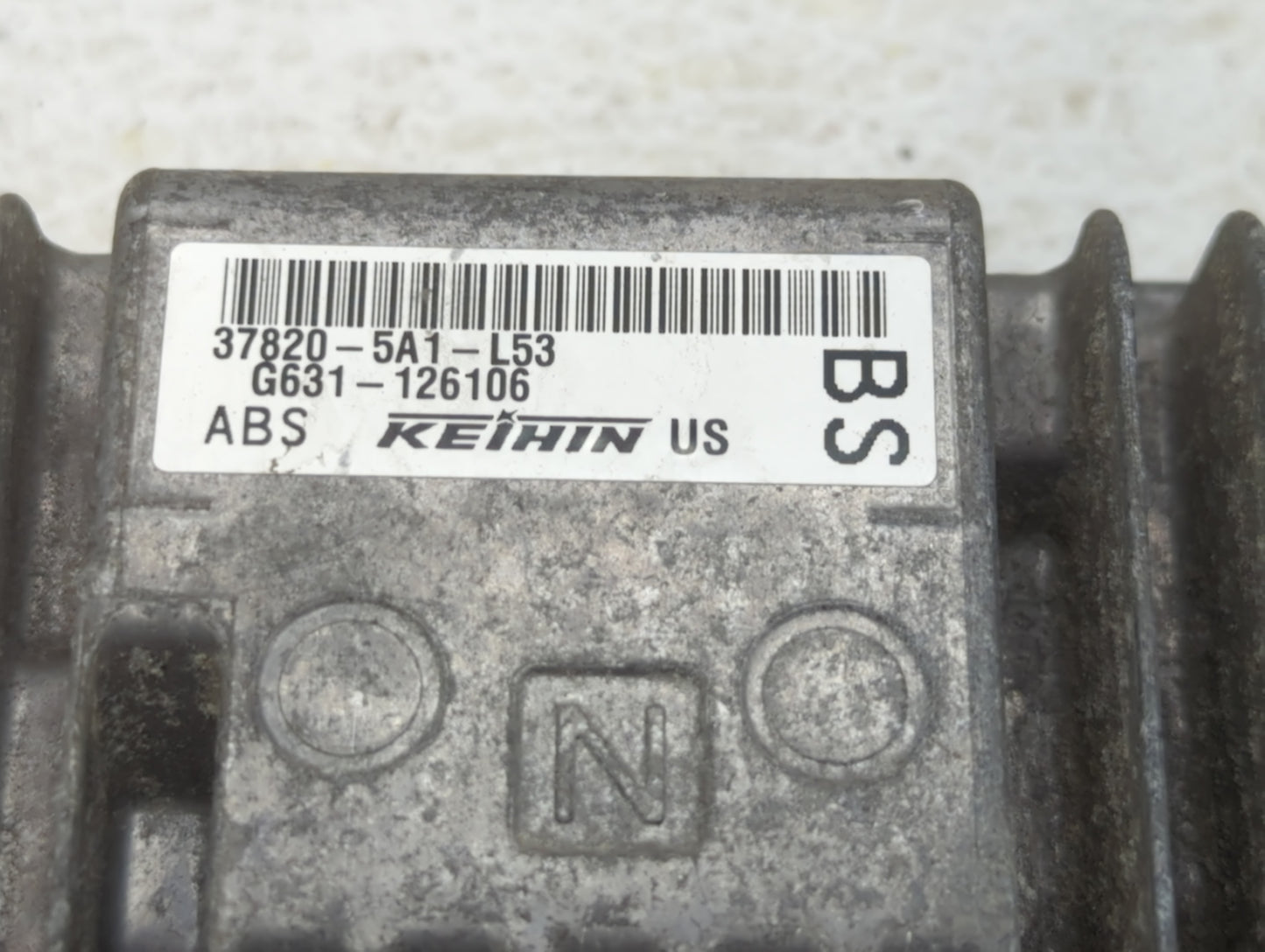 2015 Honda Accord PCM Engine Control Computer ECU ECM PCU OEM P/N:37820-5A1-L53 37820-5A0-A54, 37820-5A1-L54 Fits OEM Used A