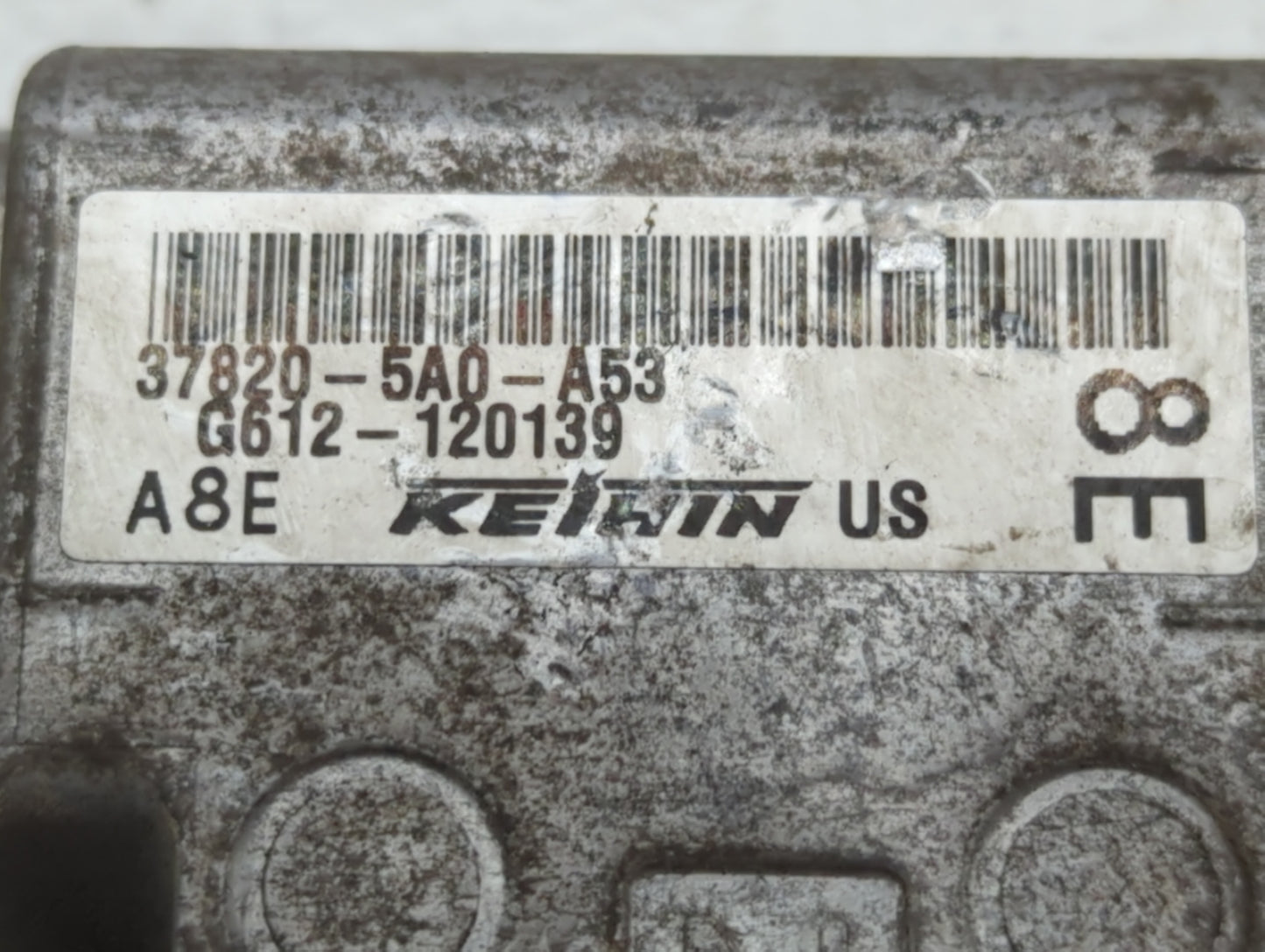 2015 Honda Accord PCM Engine Control Computer ECU ECM PCU OEM P/N:37820-5A0-A53 Fits OEM Used Auto Parts - Oemusedautoparts1