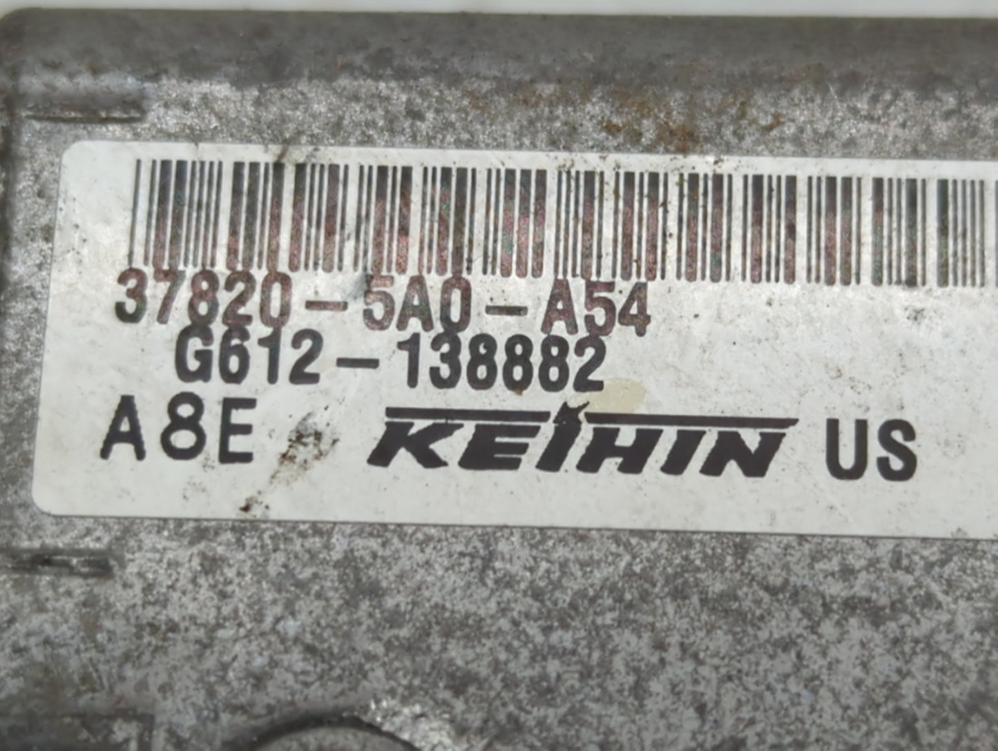 2015 Honda Accord PCM Engine Control Computer ECU ECM PCU OEM P/N:37820-5A0-A54, 37820-5A0-A53 Fits OEM Used Auto Parts - Oe