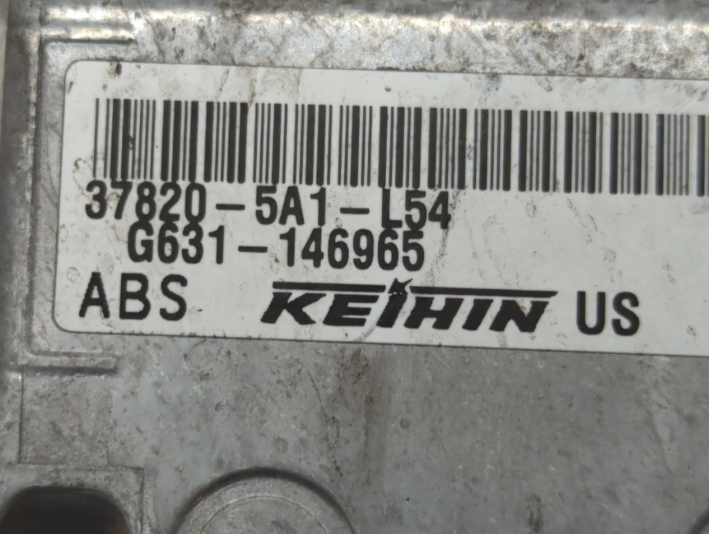 2015 Honda Accord PCM Engine Control Computer ECU ECM PCU OEM P/N:37820-5A1-L53 37820-5A0-A54, 37820-5A1-L54 Fits OEM Used A
