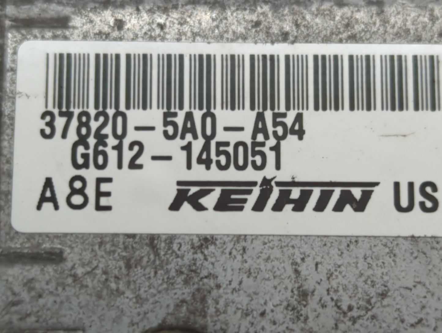2015 Honda Accord PCM Engine Control Computer ECU ECM PCU OEM P/N:37820-5A0-A54 Fits OEM Used Auto Parts - Oemusedautoparts1