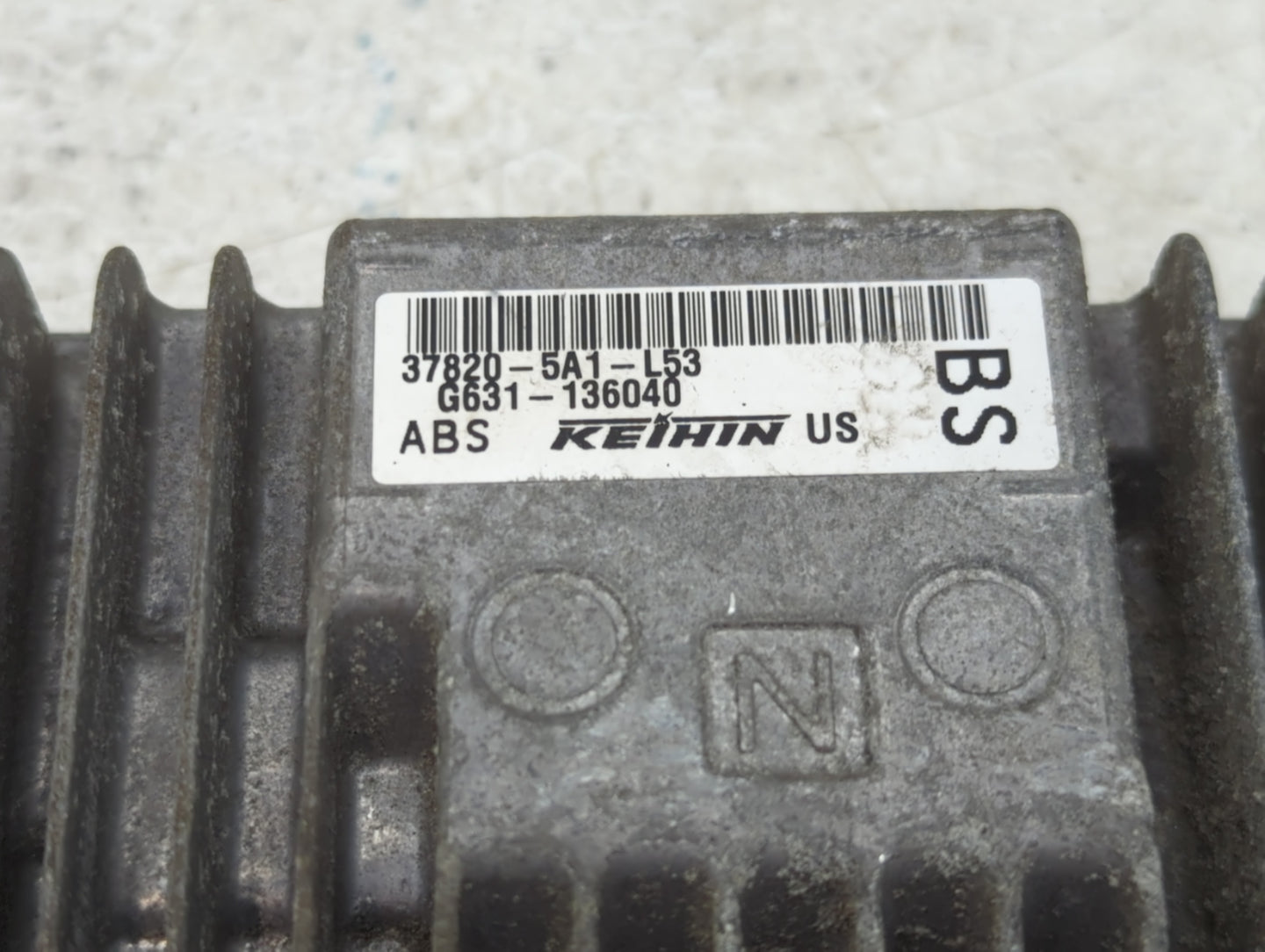 2015 Honda Accord PCM Engine Control Computer ECU ECM PCU OEM P/N:37820-5A1-L53 37820-5A0-A54, 37820-5A1-L54 Fits OEM Used A