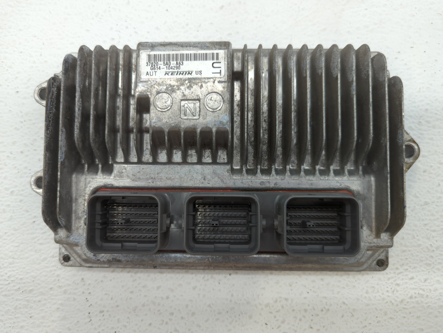 2015 Honda Accord PCM Engine Control Computer ECU ECM PCU OEM P/N:37820-5A0-A63 Fits OEM Used Auto Parts - Oemusedautoparts1