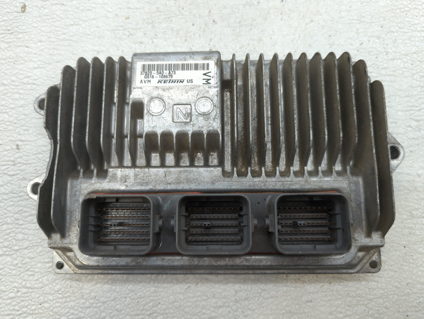 2015 Honda Accord PCM Engine Control Computer ECU ECM PCU OEM P/N:37820-5A0-A73 Fits OEM Used Auto Parts - Oemusedautoparts1