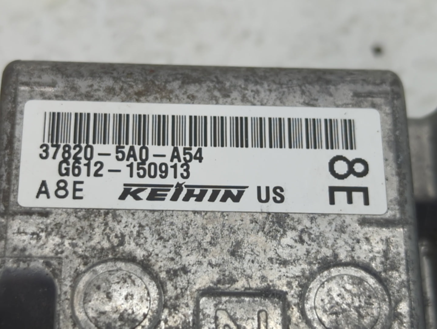 2015 Honda Accord PCM Engine Control Computer ECU ECM PCU OEM P/N:37820-5A0-A54 Fits OEM Used Auto Parts - Oemusedautoparts1