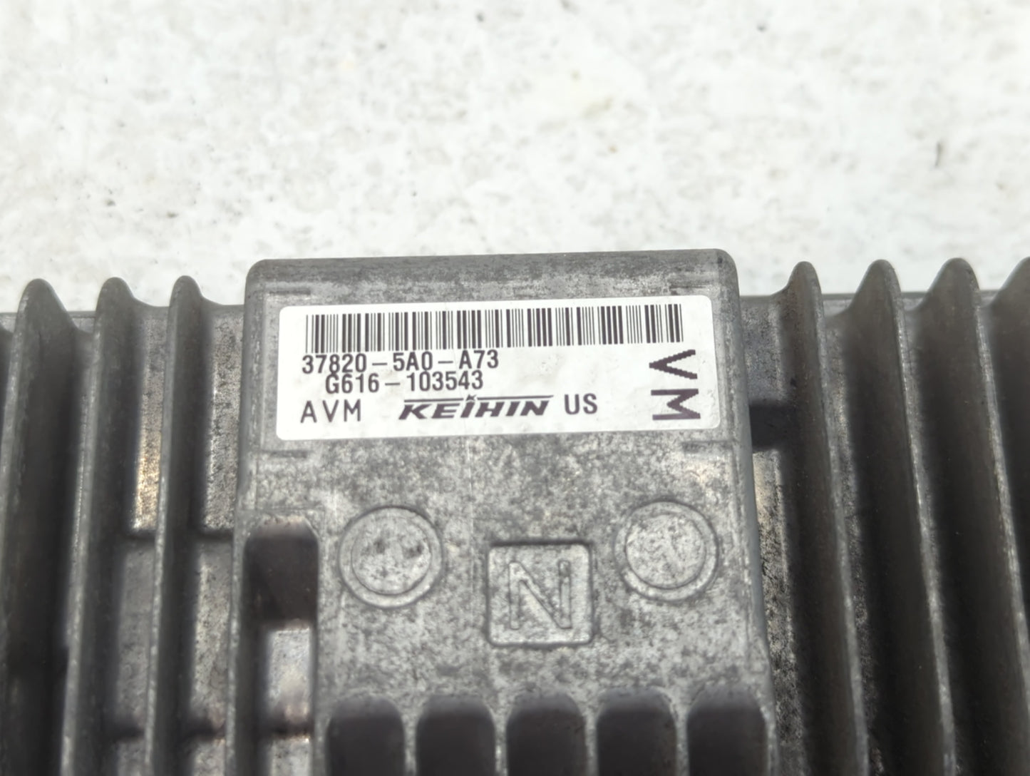 2015 Honda Accord PCM Engine Control Computer ECU ECM PCU OEM P/N:37820-5A0-A74 37820-5A0-A73 Fits OEM Used Auto Parts - Oem
