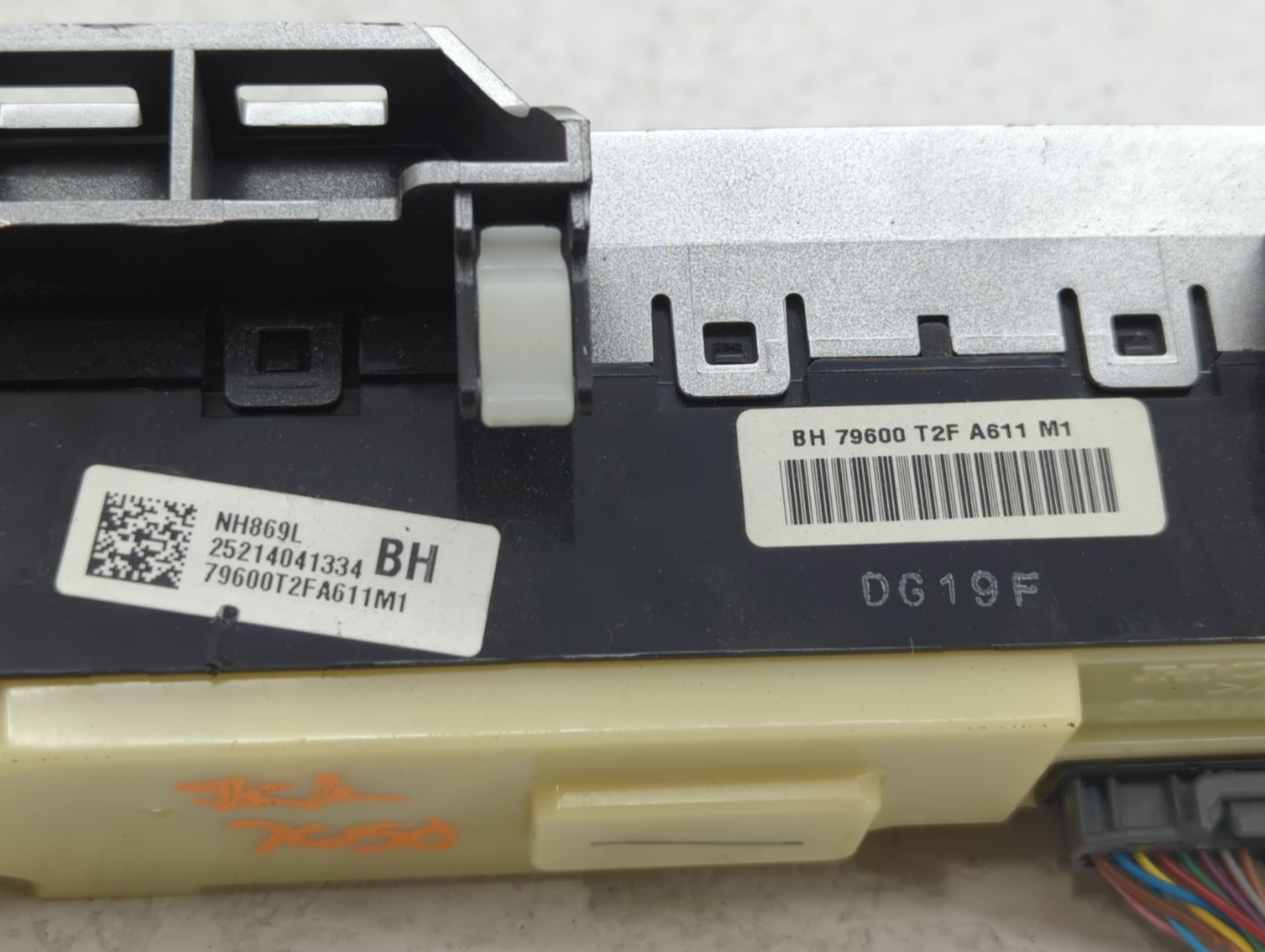 2013-2015 Honda Accord Climate Control Module Temperature AC/Heater Replacement P/N:BH 79600 T2F A611 M1 NH869L Fits OEM Use