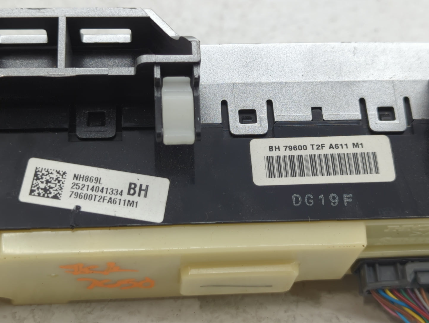 2013-2015 Honda Accord Climate Control Module Temperature AC/Heater Replacement P/N:BH 79600 T2F A611 M1 NH869L Fits OEM Use
