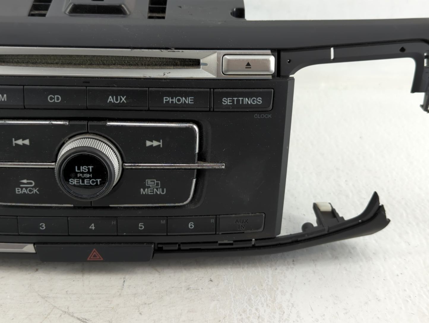 2013-2015 Honda Accord Am Fm Cd Player Radio Receiver - Oemusedautoparts1.com