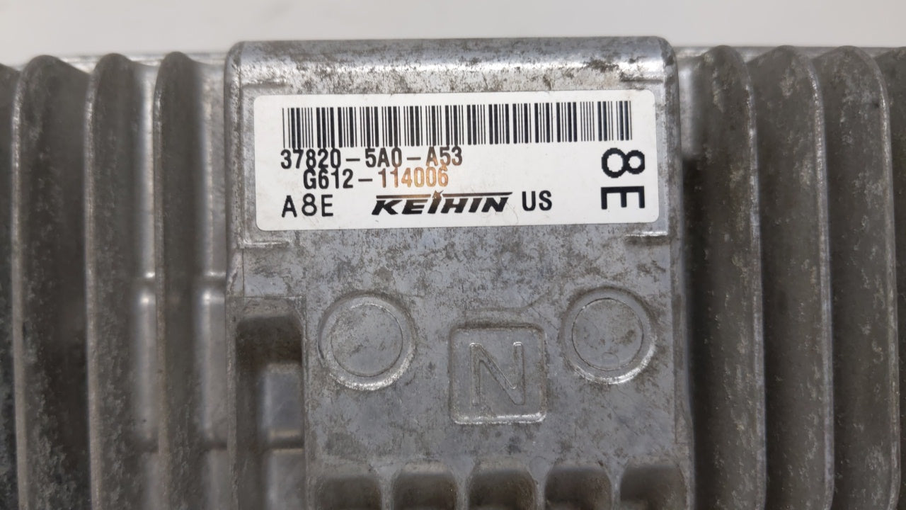 2015 Honda Accord PCM Engine Control Computer ECU ECM PCU OEM P/N:37820-5A0-A53 Fits OEM Used Auto Parts - Oemusedautoparts1
