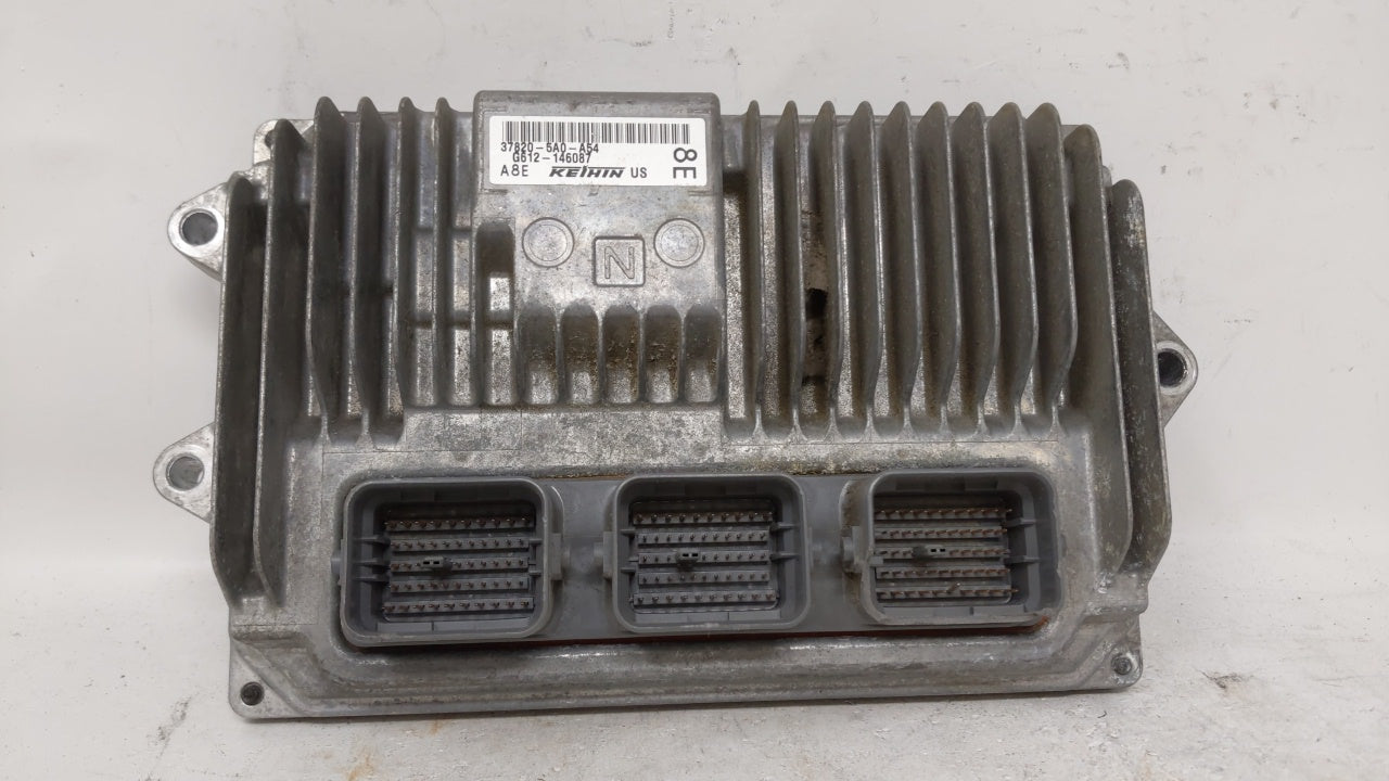 2015 Honda Accord PCM Engine Control Computer ECU ECM PCU OEM P/N:37820-5A0-A53 37820-5A0-A54 Fits OEM Used Auto Parts - Oem