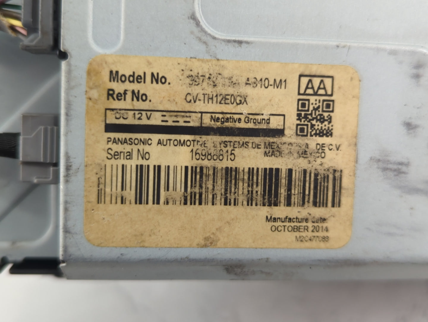 2015 Honda Accord Instrument Cluster Speedometer Gauges Fits OEM Used Auto Parts - Oemusedautoparts1.com