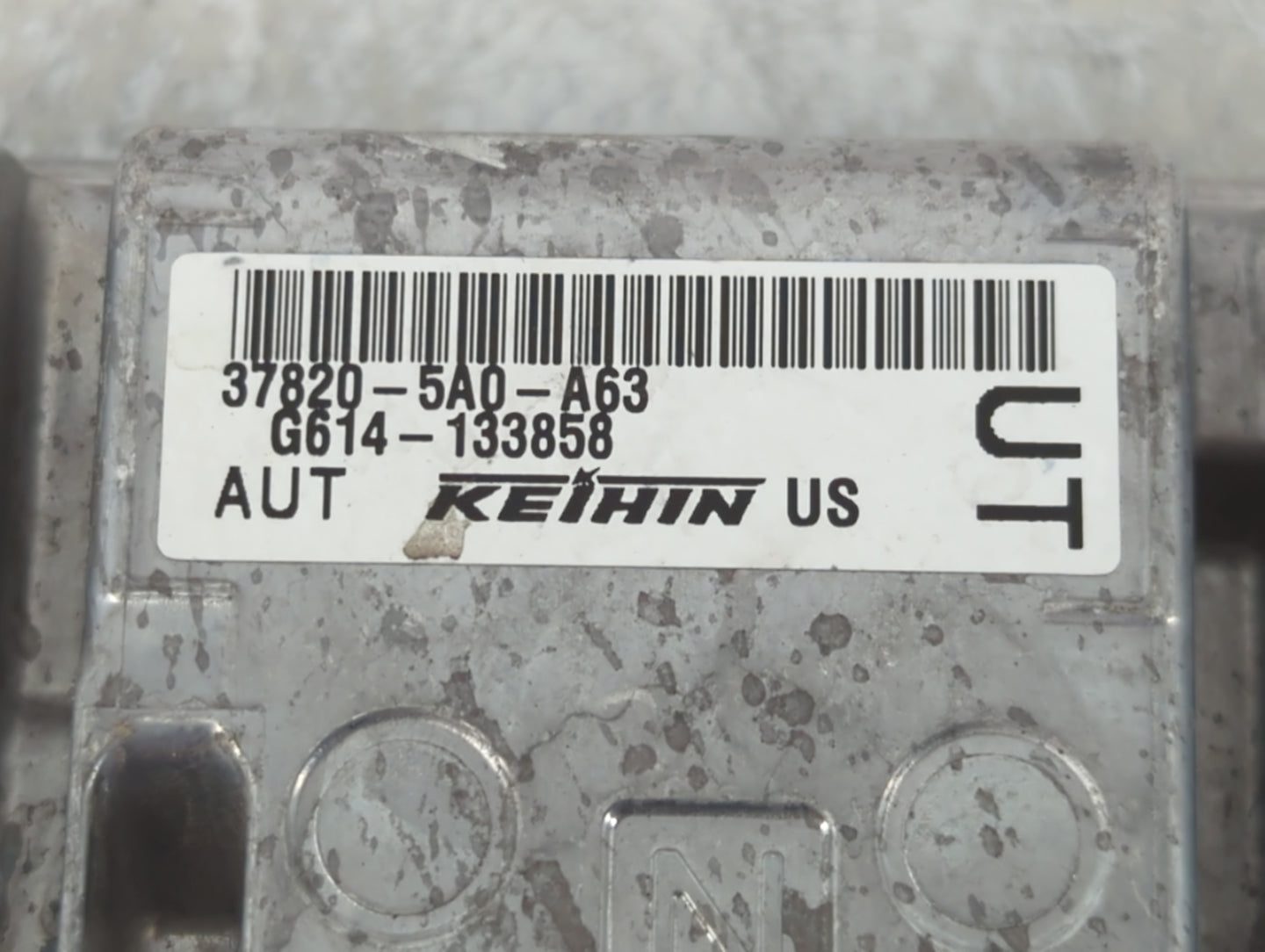 2015 Honda Accord PCM Engine Control Computer ECU ECM PCU OEM P/N:37820-5A0-A63 Fits OEM Used Auto Parts - Oemusedautoparts1