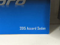 2015 Honda Accord Owners Manual Book Guide P/N:00X31-T2A-6200 31T2A620 OEM Used Auto Parts - Oemusedautoparts1.com