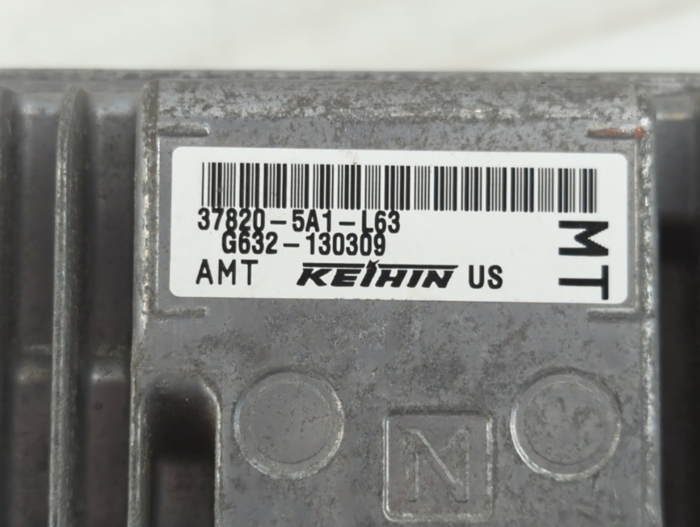 2015 Honda Accord PCM Engine Control Computer ECU ECM PCU OEM P/N:G632-130309 37820-5A1-L63 Fits OEM Used Auto Parts - Oemus