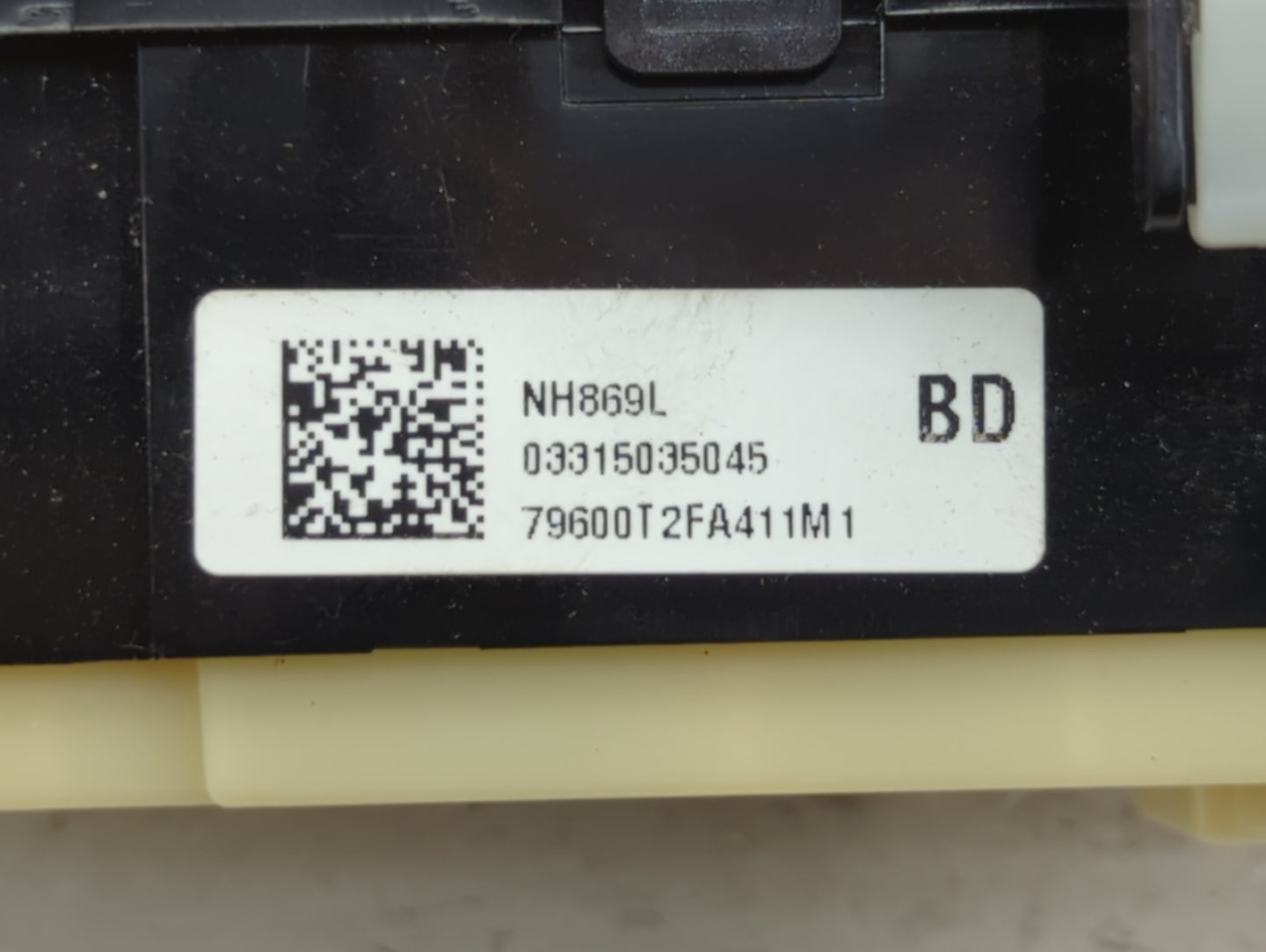 2013-2015 Honda Accord Climate Control Module Temperature AC/Heater Replacement P/N:03315035045 NH869L Fits Fits 2013 2014 2