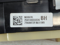 2013-2015 Honda Accord Climate Control Module Temperature AC/Heater Replacement P/N:2581403336 NH869L Fits Fits 2013 2014 20