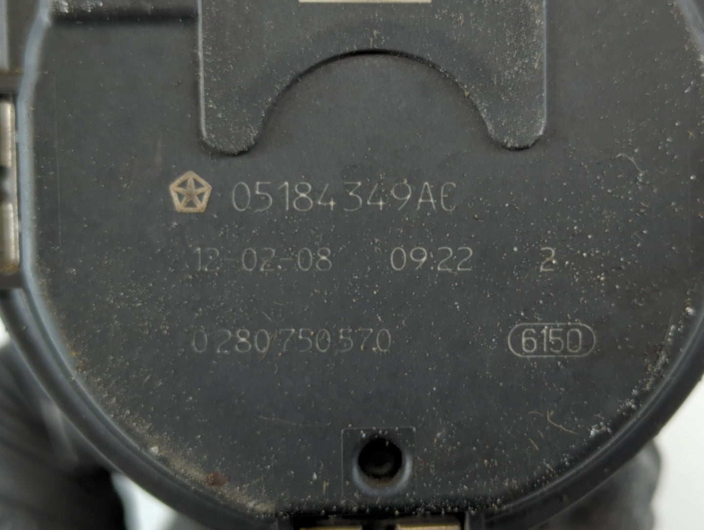 2013-2017 Honda Accord Throttle Body P/N:05184349AC Fits Fits 2013 2014 2015 2016 2017 2018 2019 2020 2021 2022 OEM Used Aut