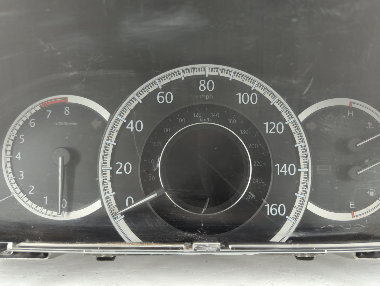 2015 Honda Accord Instrument Cluster Speedometer Gauges P/N:78100-T2E-A710-M1 Fits OEM Used Auto Parts - Oemusedautoparts1.c