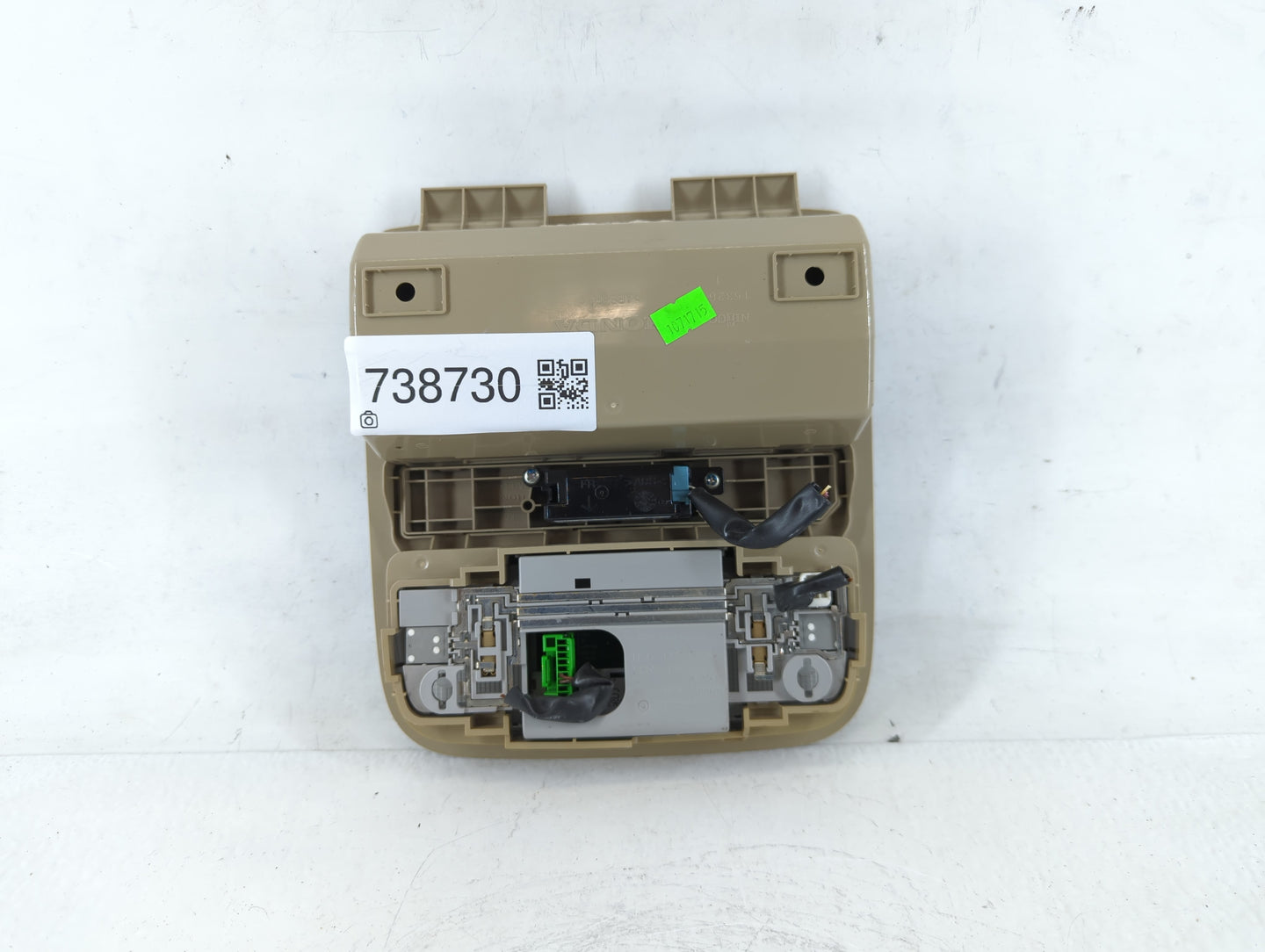 2015 Honda Accord Overhead Roof Console 738730 - Oemusedautoparts1.com