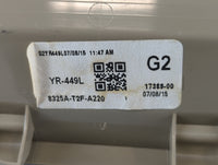 2015 Honda Accord Overhead Roof Console 738756 - Oemusedautoparts1.com