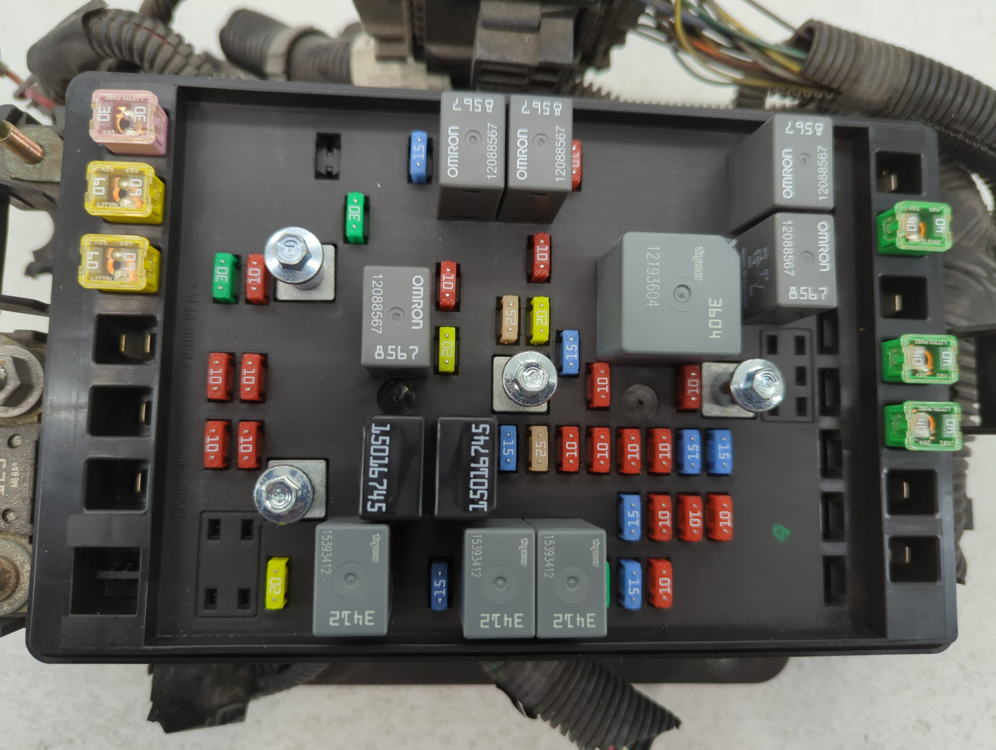2015 Honda Accord Fusebox Fuse Box Panel Relay Module P/N:2733-1007 15120876-1 Fits OEM Used Auto Parts - Oemusedautoparts1.
